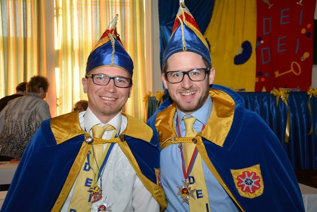Präsident Stefan Liebhart und Prinz Christian Haberl
