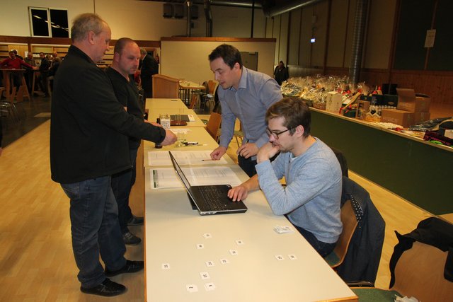 Die Wertung erfolgte heuer erstmals mittels EDV