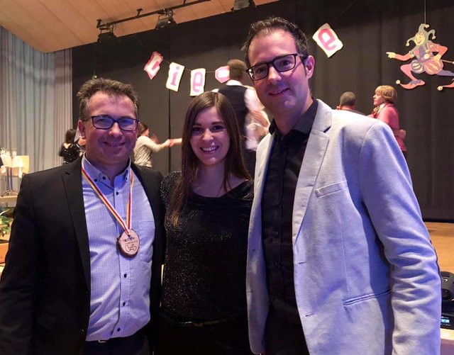 Liesinger Faschingssitzung: Vzbgm. Gerald Kubin, LAbg. Christina Patterer und FF-Kdt. St. Lorenzen Gerd Guggenberger | Foto: Privat