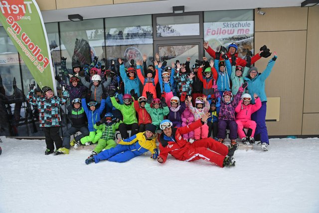 So schaut's aus, wenn statt der Grieser Schulbank die Kühtaier Skipiste angesagt ist. | Foto: VS Gries