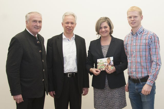 Josef Pleil, Frank Mühmel, Astrid Holzer, Niklas Kieser | Foto: WIR für Anni Steidl