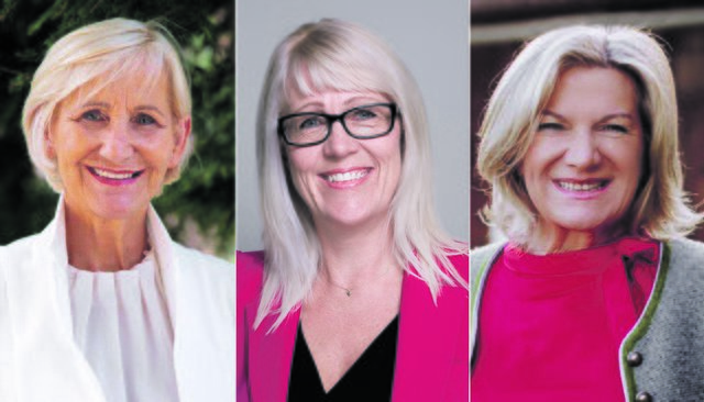 Sonja Ottenbacher, Michaela Höfelsauer und Angelika Hölzl. | Foto: Verena Senuita / Arne Müseler / Eva Reifmüller