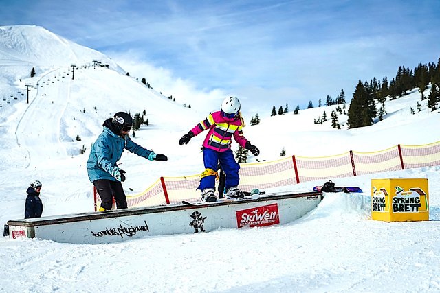 Die Kids konnten sich im "playground" austoben. | Foto: Sprungbrett/S. Wolf