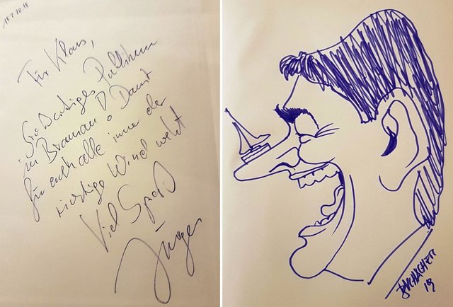 Eine Buchwidmung für den Commodore