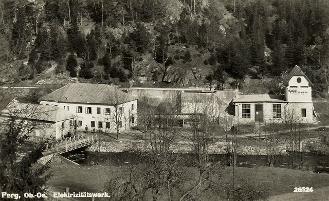 Das erste Perger E-Werk Kegelschmiede, 1911 | Foto: Archiv Heimathaus Stadtmuseum