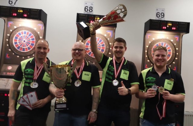 v. l. Kapitän Ralph Eibl-Garstenauer, Alexander Garstenauer, Philipp Prenn und  Lauritz Weber qualifizierten sich  für den EUROPEAN TEAM CUP in Kroatien 
 | Foto: Alexander Garstenauer