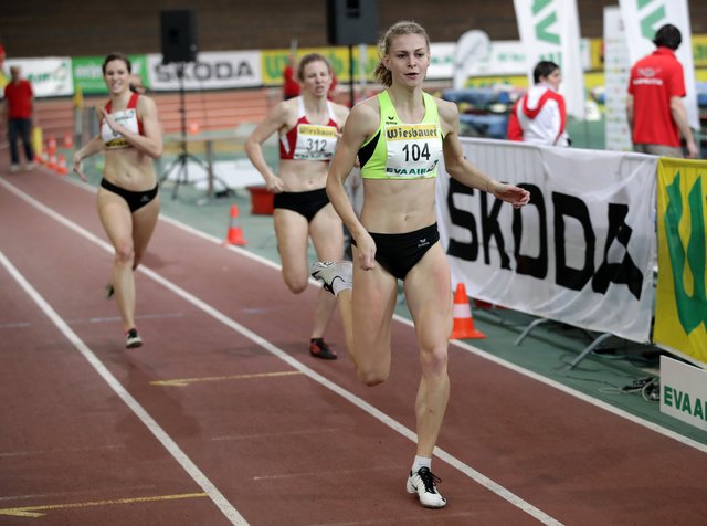 Bianca Illmaier lief über 800 m zum Titel. | Foto: GEPA