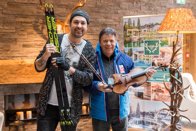 Peter Schröcksnadel trifft David Garrett