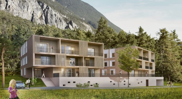 "Skorpionsiedlung": Das umstrittene Wohnprojekt in Starkenbach wurde neu eingereicht.
