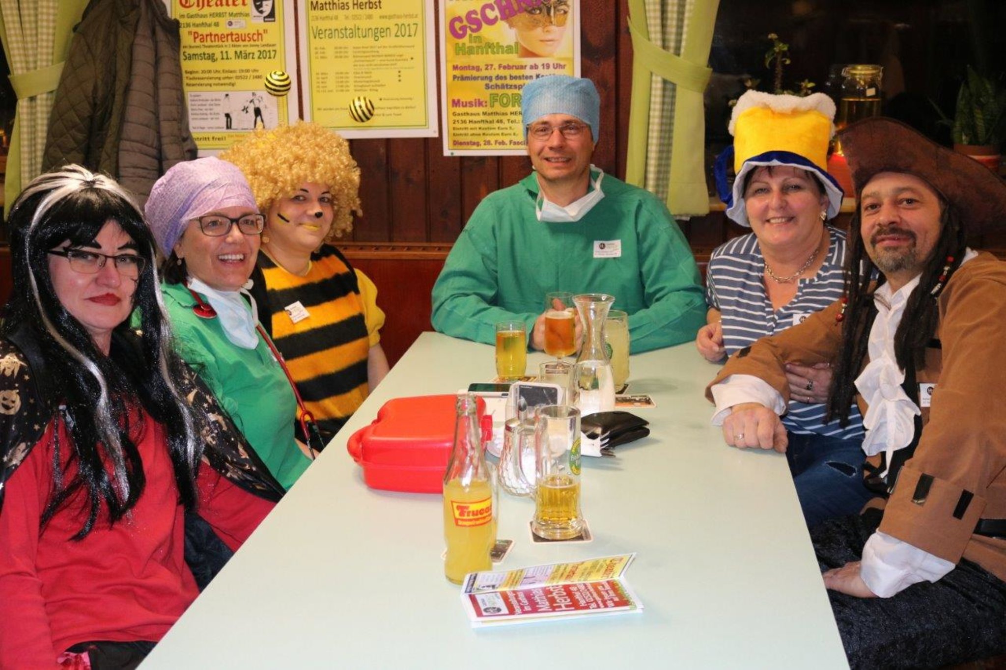 Gschnas im Gasthaus Herbst in Hanfthal Mistelbach