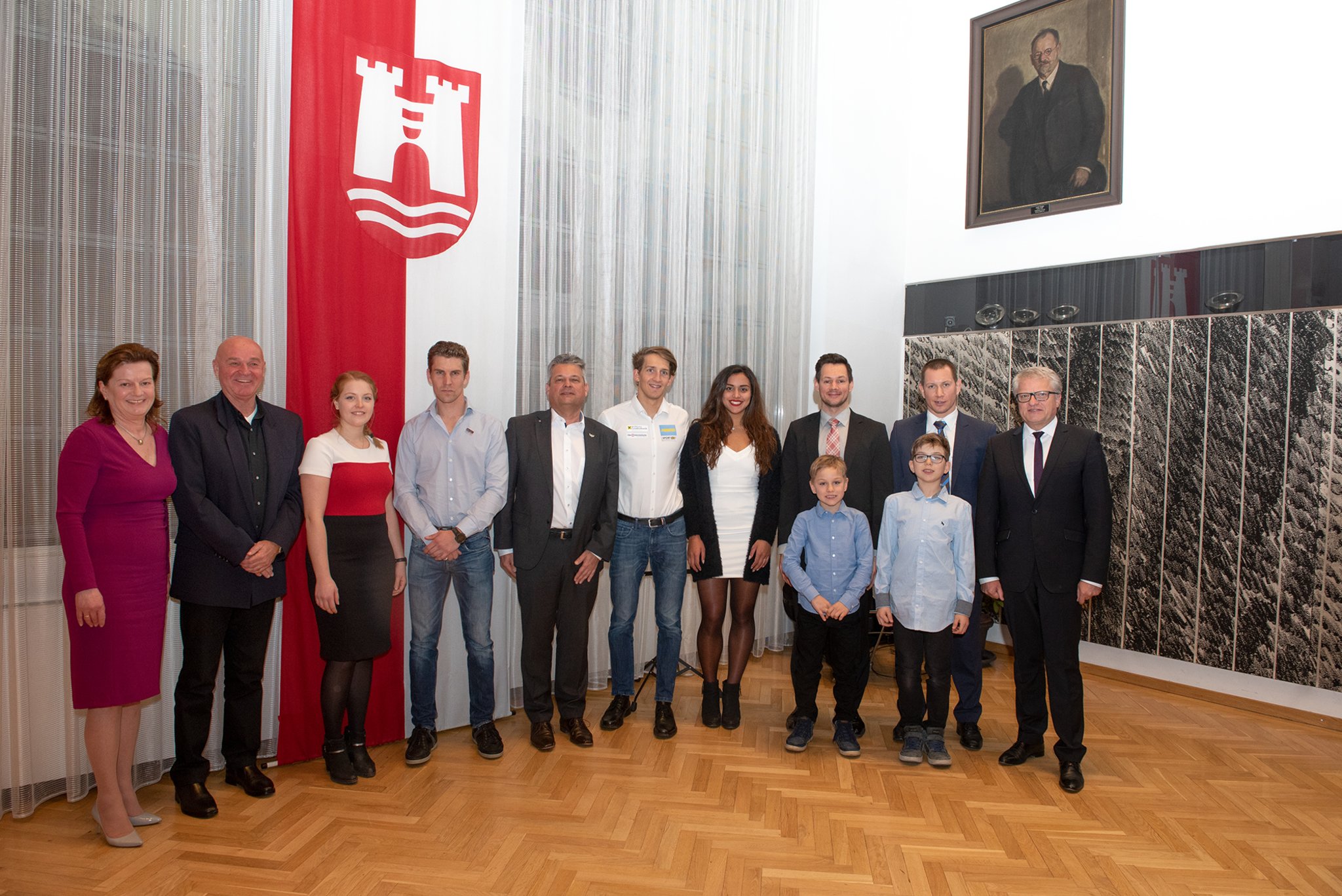 Städtisches Sportehrenzeichen für acht Linzer Linz