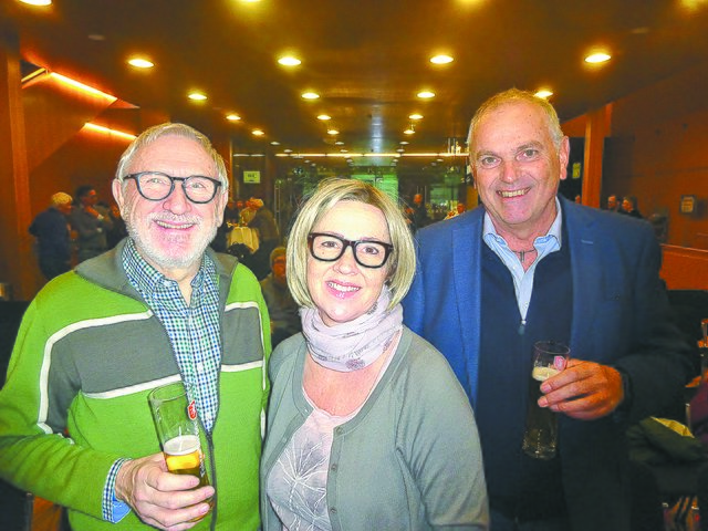 Horst Hillgarter (li.) und Kabarettistin Gabi Fleisch, Josef Bacher (Bacher EDV) | Foto: Bandi Koeck