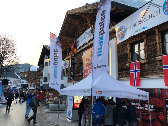 Das Casino Seefeld beherbergt als „nordischer Gastgeber“ das Norweger Haus.