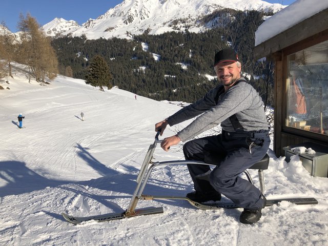 Bereit für den Feierabend: Hans Peer | Foto: Kainz