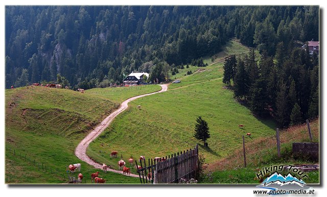 Wanderwege durch die ALM