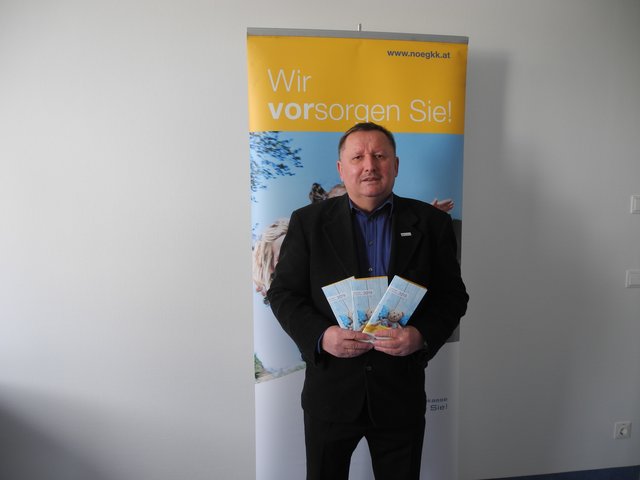 Service-Center-Leiter Wolfgang Ebert | Foto: NÖGKK Gmünd