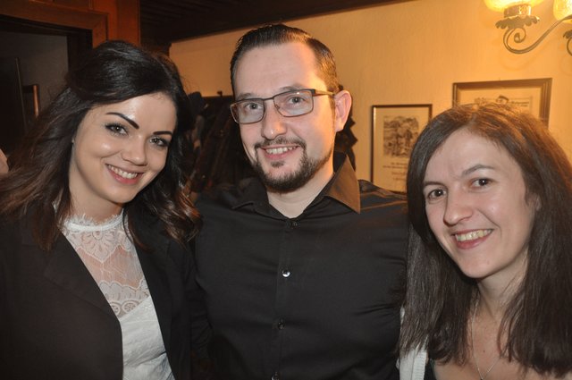 Evelin und Markus Rakuschek und Monika Bricman.