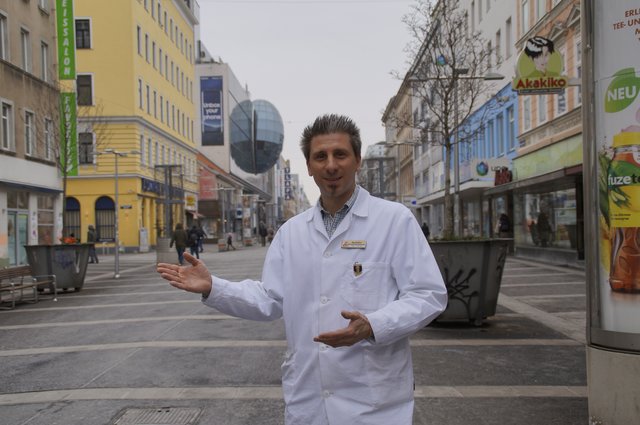 Martin Heuberger: "Die Favoritenstraße ist besser als ihr Ruf!" | Foto: Pufler