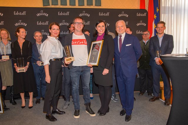 Burgenland-Sieger Max Stiegl vom Gut Purbach bei der Präsentation des Restaurantguides  | Foto: Andreas Tischler