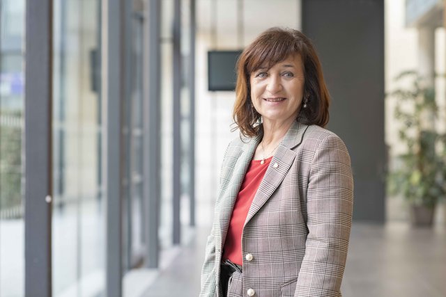 Bildungslandesrätin Beate Palfrader ist äußerst zufrieden mit den Ergebnissen des Bildungsstandards-Tests. | Foto: © Land Tirol/Berger