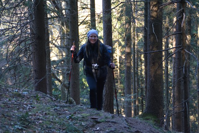 Schneeschuh-Wanderung mit Regionauten: Manuela Majer aus Wolfpassing. | Foto: Roland Mayr