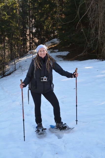 Schneeschuh-Wanderung mit Regionauten: Manuela Majer aus Wolfpassing. | Foto: Roland Mayr