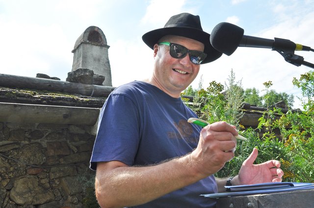Helmut Eder auf dem Unterkagererhof in Auberg. | Foto: Foto: Pirklbauer