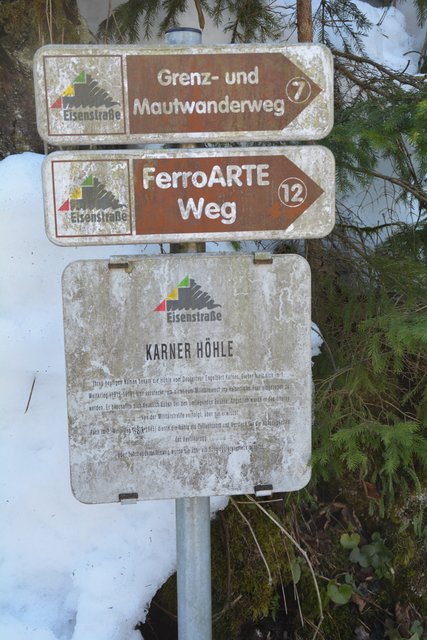 Schneeschuh-Wanderung mit Regionauten: Bei der Karnerhöhle in Reinsberg. | Foto: Roland Mayr