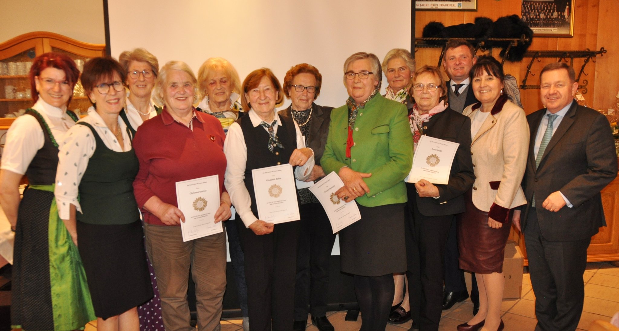 Die Ortsgruppe Frauental blickt auf 40 erfolgreiche Jahre zurück Ein