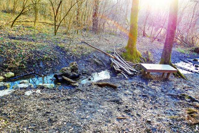 Kleiner Bach, Thalersee