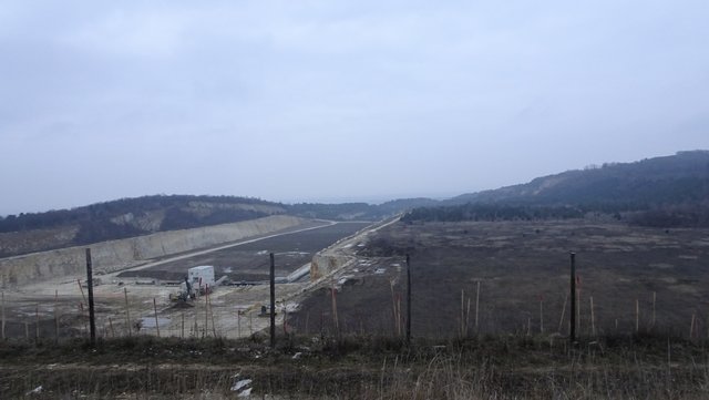 Der Mannersdorfer Steinbruch. 