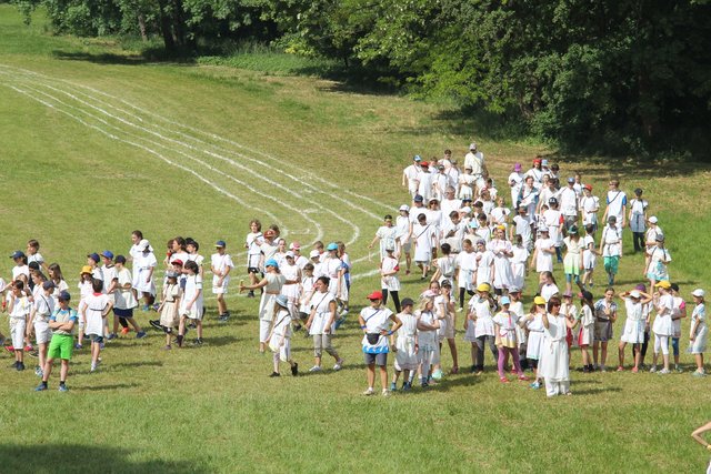 270 SchülerInnen aus mehreren europäischen Ländern waren 2018 bei der jährlichen Waldorfolympiade in Schönau. | Foto: M. Wlasak