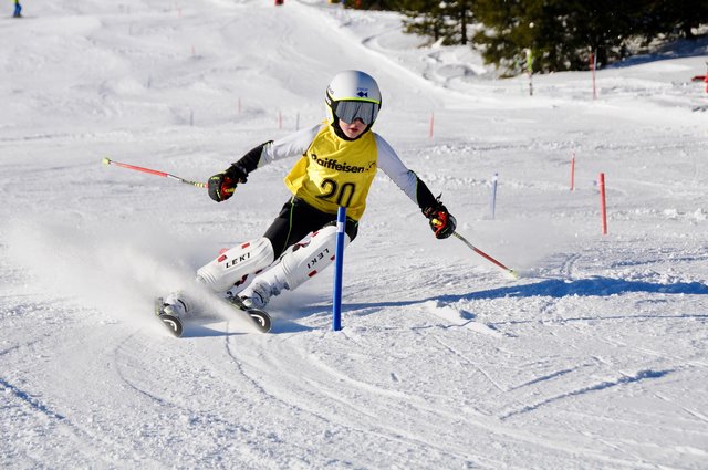 Der Voitsberger Jano Nachbagauer zählt zu den großen steirischen Ski-Talenten. | Foto: Fisch-Tools