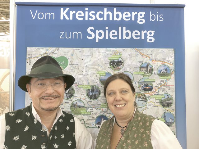 Teamwork. Alexander Kampusch und Manuela Machner.  | Foto: KK