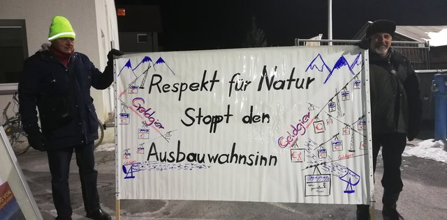 Der Widerstand gegen den Zusammenschluss Kühtai - Hochoetz ist auch in den Standortgemeinden groß (Gemeindeversammlung in Silz, am 25.01.2019) | Foto: Estermann