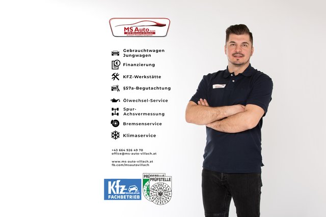MS Auto in Villach bietet umfangreiche Leistungen rund ums Auto