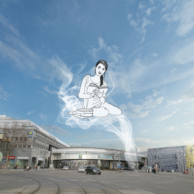 Eine Bibliothek in einem Wolkenkratzer mit herausragender Architektur soll das Kagraner Wahrzeichen werden. | Foto: Foto: Grüne Wien
