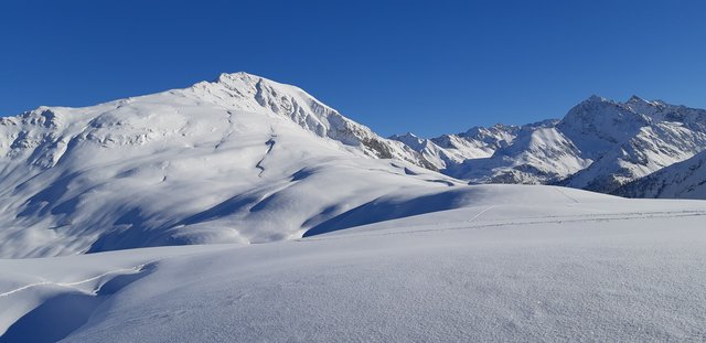  Das Schafjoch soll nach den Plänen der Betreiber mit 3 Liften und einem Gipfelrestaurant bebaut werden. | Foto: Estermann