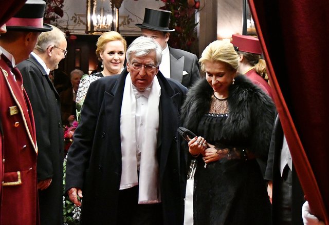 Opernsänger Heinz Zednik mit Gattin