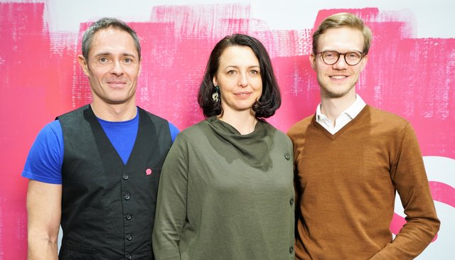 Moritz, Arapovic, von der Locht (v. l. n. r.)