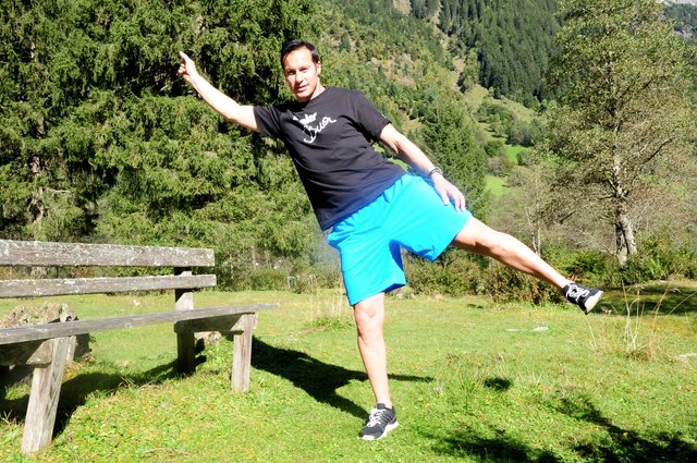 Wärmt sich schon mal auf: Slalomweltmeister Manfred Pranger darf als "Lokalmatador" in Trins natürlich nicht fehlen. | Foto: Bezirksblätter Tirol