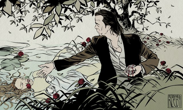 Mit der Graphic Novel "Nick Cave - mercy on me" illustrierte er die Biografie des Künstlers ausdrucksstark auf unklassische Art und Weise. | Foto: Reinhard Kleist