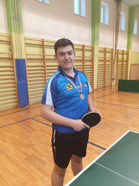Beim Leistungsklassenturnier in Fulpmess sicherte sich Gökhan Eroglu den dritten Platz. | Foto: VR Tischtennis