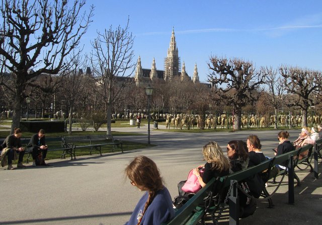 Volksgarten Rathaus