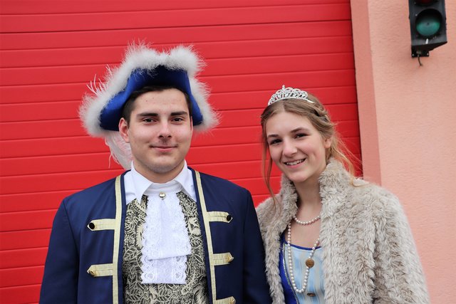 Kalsdorfs Prinzenpaar Lena Pölzl und Florian Kemmer  | Foto: Edith Ertl