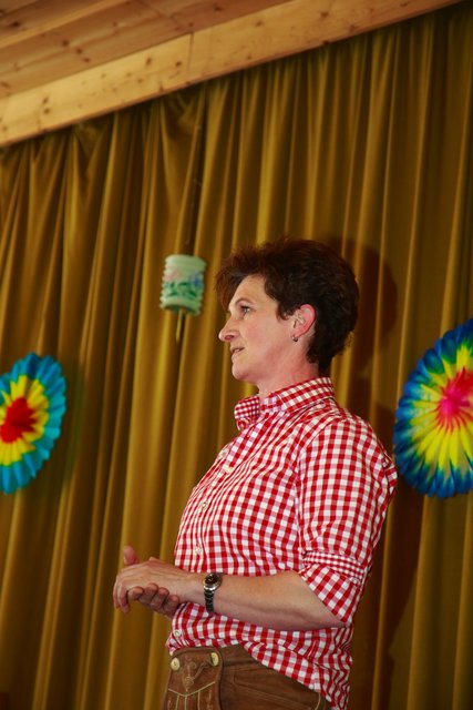 Elfi Groß brachte ihre humorvollsten Gedichte zum besten
