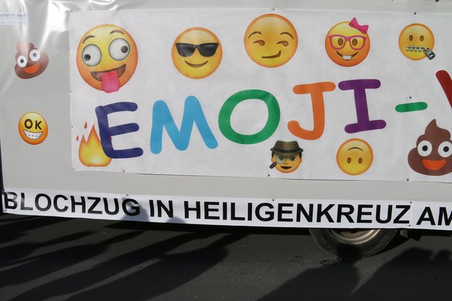 Blochzug in Heiligenkreuz am Ostermontag