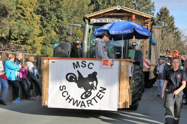 MSC Schwarten, Faschingsumzug Laßnitzhöhe