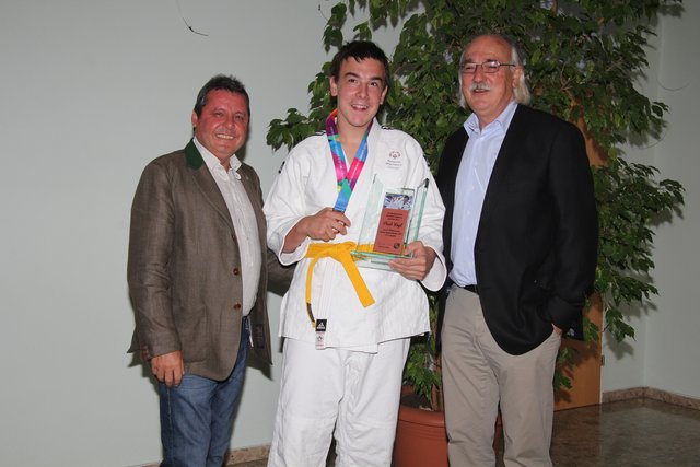 Bronze 2015 in Los Angeles. In Abu Dahbi strebt Paul Vogl heuer nach Gold.