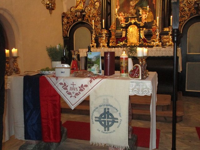 Filialkirche Maria Thurn...
westlich von Hermagor, ist einen Besuch wert. Sie ist ab März öffentlich zugängig.
B87 Weissensee Bundesstrasse Richtung Untermöschach